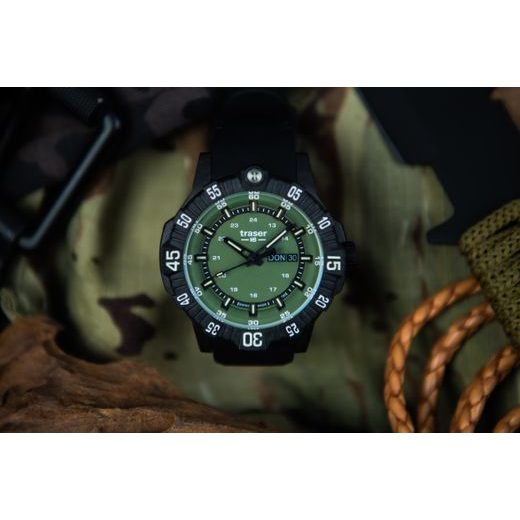 TRASER P99 Q TACTICAL GREEN RUBBER - TACTICAL - ZNAČKY