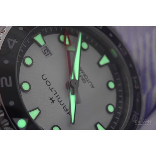 HAMILTON KHAKI NAVY SCUBA AUTOMATIC GMT H82555150 - SCUBA - ZNAČKY
