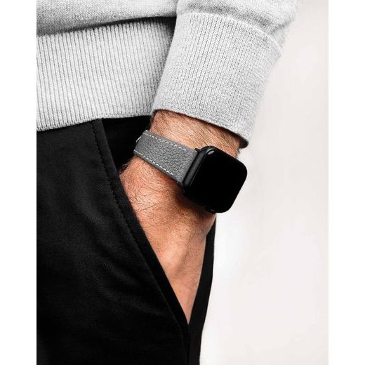 ŘEMÍNEK HIRSCH BOLOGNA - ŠEDÝ - REMIENKY - OSTATNÉ