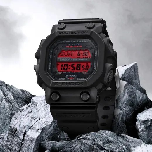 CASIO G-SHOCK GX-56BBR-1ER BLACK AND BOLD RED SERIES - G-SHOCK - ZNAČKY