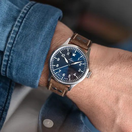 LACO FLIEGER STUTTGART PRO BLAU 37 AUTOMATIC - FLIEGER PRO - ZNAČKY