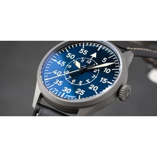LACO FLIEGER KARLSRUHE PRO BLAU 37 AUTOMATIC - FLIEGER PRO - ZNAČKY