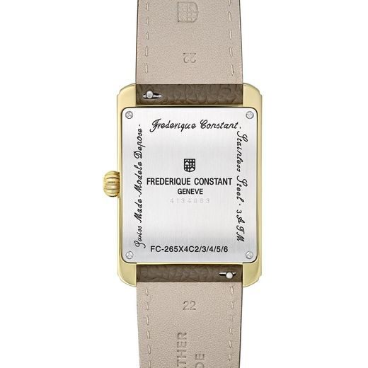 FREDERIQUE CONSTANT CLASSICS CARREE CALENDAR MOONPHASE FC-265S4C5 - CLASSICS GENTS - ZNAČKY