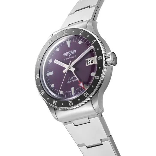 VULCAIN SKINDIVER GMT - PURPLE - SKINDIVER NAUTIQUE - ZNAČKY