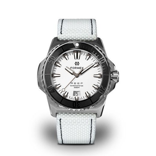 FORMEX REEF 39,5 AUTOMATIC CHRONOMETER WHITE DIAL - REEF - ZNAČKY