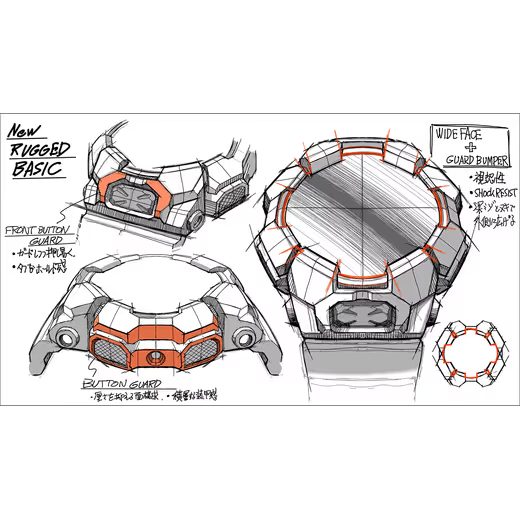 HODINKY CASIO G-SHOCK GD-010-1ER - G-SHOCK - ZNAČKY
