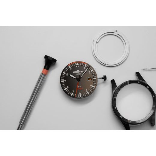 FORTIS FLIEGER F-41 WERK 7 MISSION BLACK LIMITED EDITION F4220030 - FLIEGER - ZNAČKY
