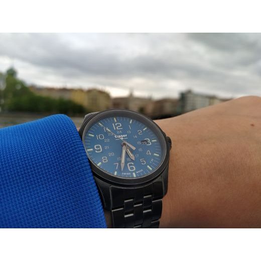 TRASER P67 OFFICER PRO GUNMETAL SKYBLUE STEEL - HERITAGE - ZNAČKY