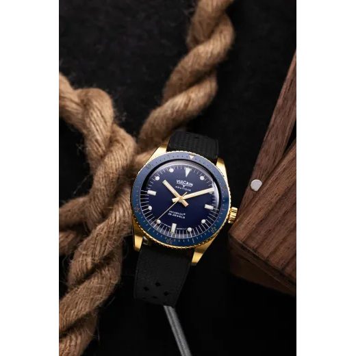 VULCAIN SKINDIVER NAUTIQUE GOLD / BLUE - SKINDIVER NAUTIQUE - ZNAČKY