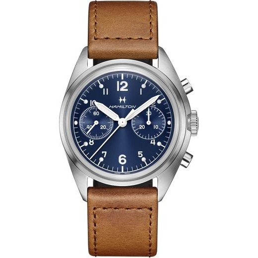 HAMILTON KHAKI AVIATION PILOT PIONEER MECHANICAL CHRONO H76409540 - KHAKI AVIATION - ZNAČKY