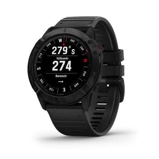 GARMIN FENIX6X PRO GLASS, BLACK/BLACK BAND (MAP/MUSIC) 010-02157-01 - ARCHÍV