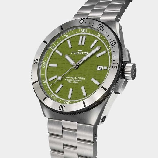 FORTIS MARINEMASTER M-40 WOODPECKER GREEN F8120008 - MARINEMASTER - ZNAČKY