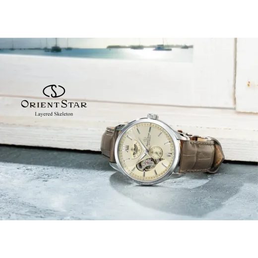 ORIENT STAR CONTEMPORARY LAYERED SKELETON RE-AV0B10G - CONTEMPORARY - ZNAČKY