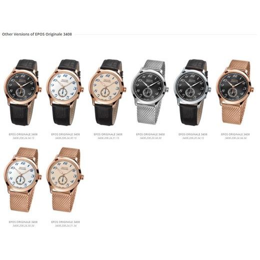 EPOS ORIGINALE 3408.208.20.30.30 - TIMELESS - ZNAČKY