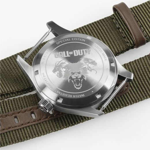 HAMILTON KHAKI FIELD AUTO 38MM CALL OF DUTY SPECIAL EDITION H70475930 - KHAKI FIELD - ZNAČKY