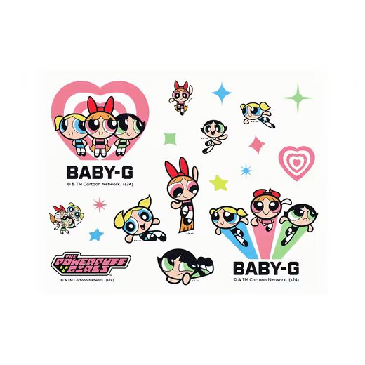CASIO BABY-G BGD-10KPP-7ER THE POWERPUFF GIRLS - BABY-G - ZNAČKY