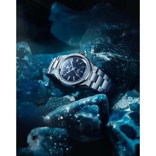 NIVADA GRENCHEN F77 TITANIUM DARK BLUE AVENTURINE - F77 - ZNAČKY