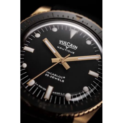 VULCAIN SKINDIVER NAUTIQUE GOLD / BLACK - SKINDIVER NAUTIQUE - ZNAČKY