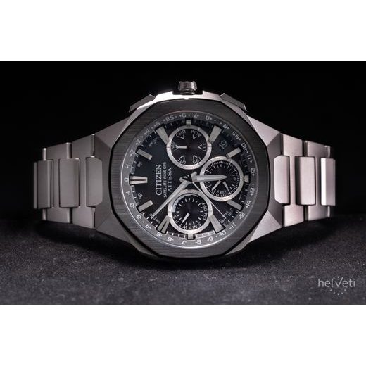 CITIZEN ATTESA SATELIT WAVE GPS CC4104-53E - SUPER TITANIUM - ZNAČKY
