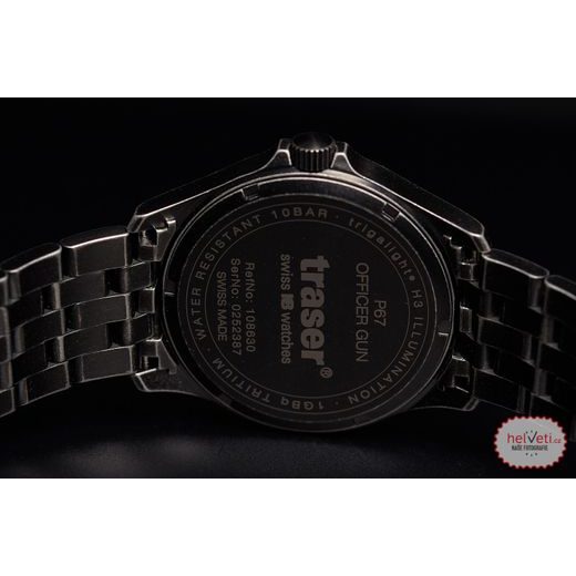 TRASER P67 OFFICER PRO GUNMETAL SKYBLUE STEEL - HERITAGE - ZNAČKY