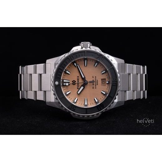 FORMEX REEF 39,5 AUTOMATIC CHRONOMETER BRONZE DIAL 2201.1.6382.100 - REEF - ZNAČKY