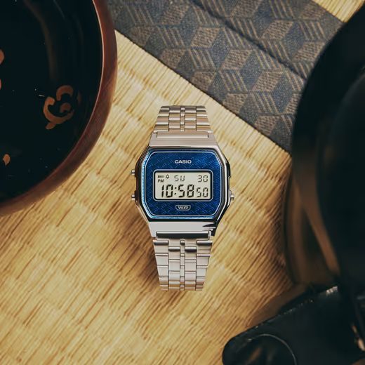 CASIO COLLECTION VINTAGE A159WEVJ-2ER SEIGAIHA - CLASSIC COLLECTION - ZNAČKY