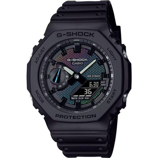 CASIO G-SHOCK GA-2100RW-1AER RAINBOW BRICK WALL SERIES - CASIOAK - ZNAČKY