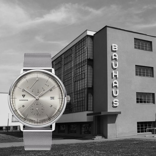 JUNKERS BAUHAUS POWER RESERVE 911.01.03.M - BAUHAUS AUTOMATIC - ZNAČKY