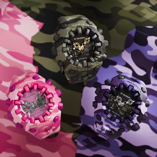 CASIO G-SHOCK GA-V01CMG-4AER BOLD CAMO - G-SHOCK - ZNAČKY