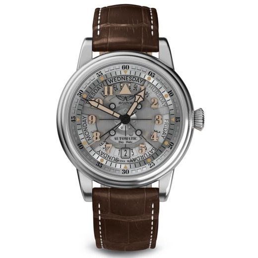 AVIATOR DOUGLAS DAY-DATE AUTOMATIC MECA-41 V.3.36.0.286.4 - DOUGLAS DAY-DATE - ZNAČKY