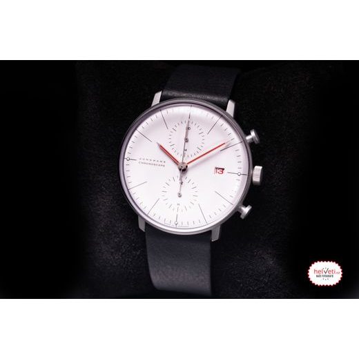JUNGHANS MAX BILL CHRONOSCOPE BAUHAUS 27/4303.02 - MAX BILL CHRONOSCOPE - ZNAČKY
