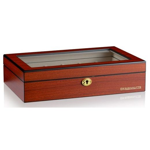 BOX NA HODINKY DESIGNHÜTTE AUCKLAND CHERRY 12 70005-199 - BOXY NA HODINKY - OSTATNÉ