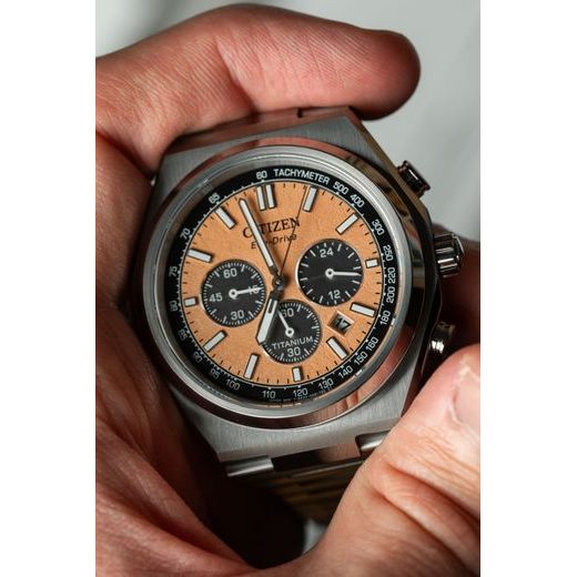 CITIZEN ECO-DRIVE SUPER TITANIUM CHRONO CA4610-85Z - SUPER TITANIUM - ZNAČKY