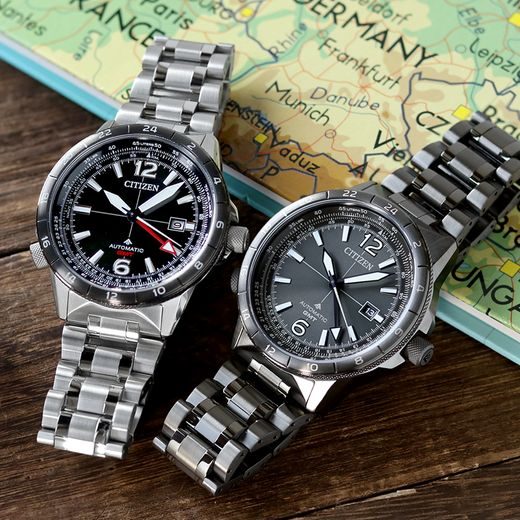 CITIZEN PROMASTER SKY GMT AUTOMATIC NB6045-51H - PROMASTER - ZNAČKY