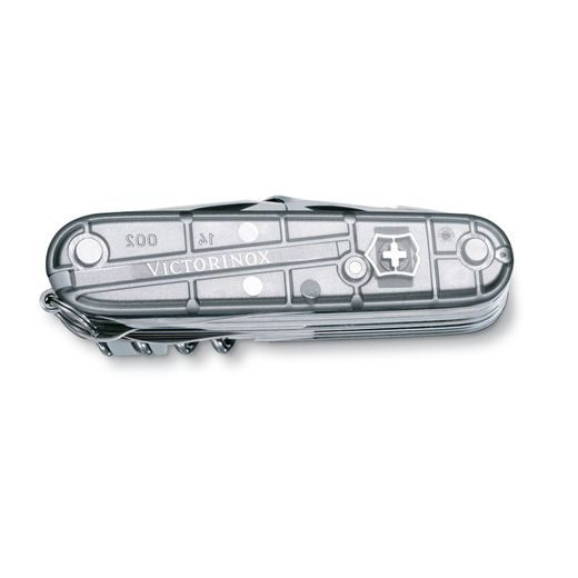 NŮŽ VICTORINOX SWISS ARMY KNIFE, SWISSCHAMP, SILVERT 1.6794.T7 - VRECKOVÉ NOŽE - OSTATNÉ