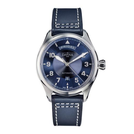 DAVOSA NEWTON PILOT DAY-DATE AUTOMATIC 161.585.45 - PILOT - ZNAČKY