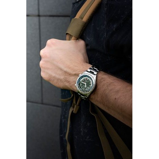 ALPINA STARTIMER PILOT QUARTZ WORLDTIMER AL-255GR4S26B - STARTIMER PILOT QUARTZ - ZNAČKY