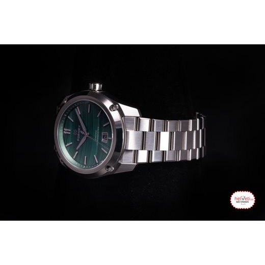 FORMEX ESSENCE FORTYTHREE AUTOMATIC CHRONOMETER MALACHITE STEEL BRACELET 0330.1.6390.100 - ESSENCE - ZNAČKY