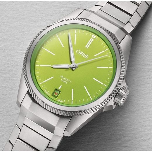 ORIS PROPILOT X CALIBRE 400 KERMIT EDITION 01 400 7778 7157-SET - PROPILOT X - ZNAČKY
