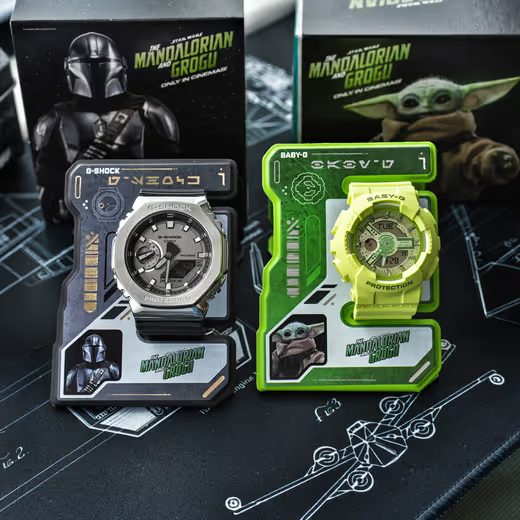 CASIO G-SHOCK GM-2100-1AER-MAN STAR WARS COLLABORATION - CASIOAK - ZNAČKY