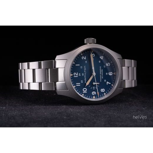 HAMILTON KHAKI FIELD MECHANICAL POWER RESERVE 40 MM H69509140 - KHAKI FIELD - ZNAČKY