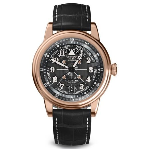 AVIATOR DOUGLAS DAY-DATE AUTOMATIC MECA-41 V.3.36.2.285.4 - DOUGLAS DAY-DATE - ZNAČKY