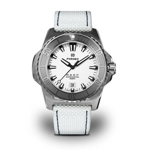 FORMEX REEF 42 AUTOMATIC CHRONOMETER WHITE DIAL - REEF - ZNAČKY