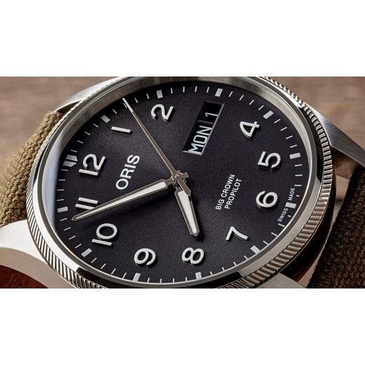 ORIS BIG CROWN PROPILOT BIG DAY DATE 01 752 7760 4063-07 3 22 02LC - PROPILOT - ZNAČKY