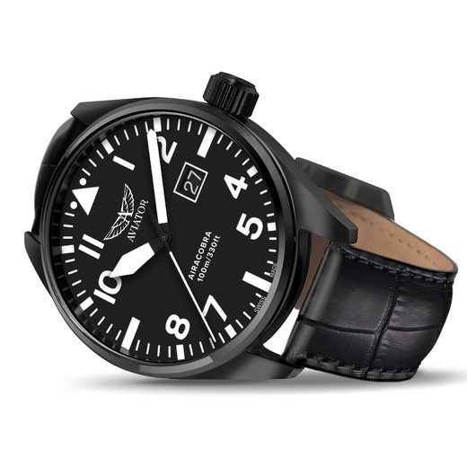 AVIATOR AIRACOBRA P 42 V.1.22.5.148.4 - AIRACOBRA P 42 BIG DATE - ZNAČKY
