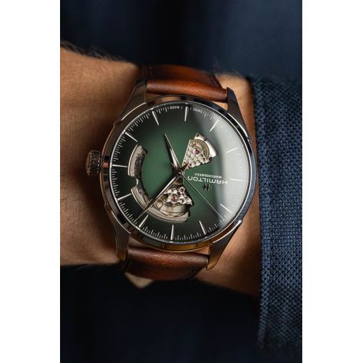 HAMILTON JAZZMASTER OPEN HEART AUTO H32705560 - JAZZMASTER - ZNAČKY