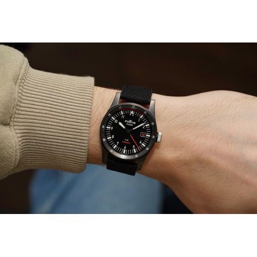 FORTIS FLIEGER F-39 WERK 7 MISSION BLACK LIMITED EDITION F4220028 - FLIEGER - ZNAČKY