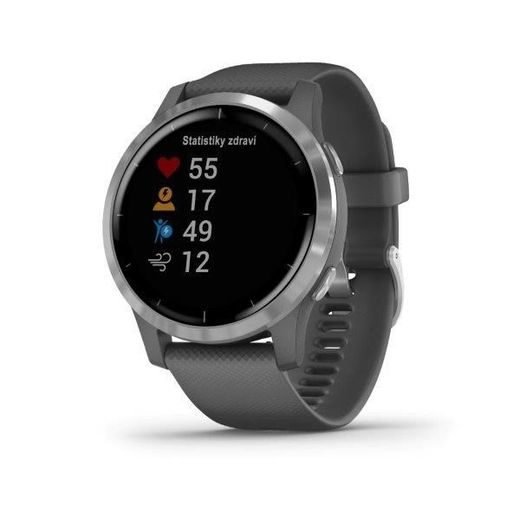 GARMIN VÍVOACTIVE4 SILVER/GRAY BAND 010-02174-03 - ARCHÍV