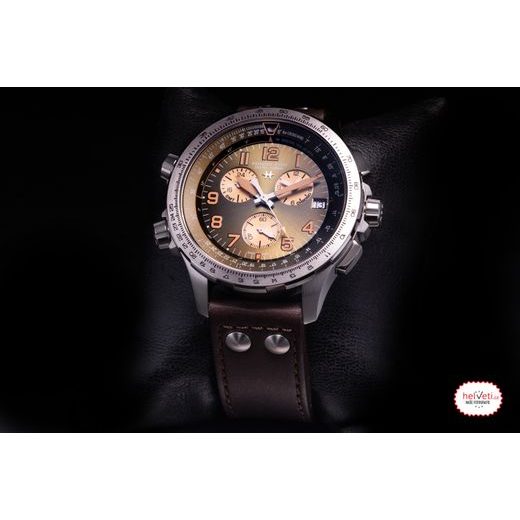 HAMILTON KHAKI AVIATION X-WIND GMT CHRONO QUARTZ H77932560 - KHAKI AVIATION - ZNAČKY
