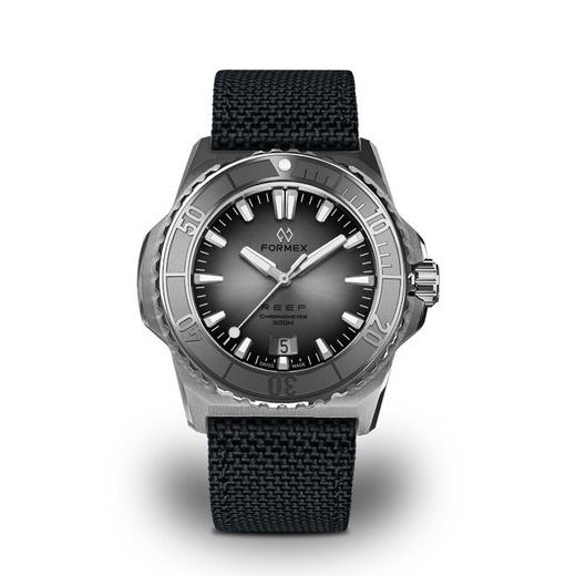 FORMEX REEF 39,5 AUTOMATIC CHRONOMETER SILVER DIAL - REEF - ZNAČKY